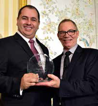 Gonzalo Robles Daud, North America division, sales, vice president, Aeromexico; Mack Dryden