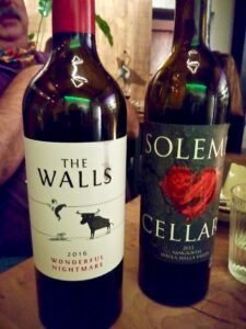 wine bottles