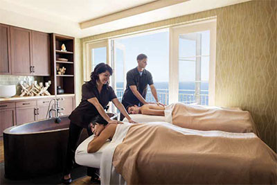 Terranea Resort couple’s spa treatment 